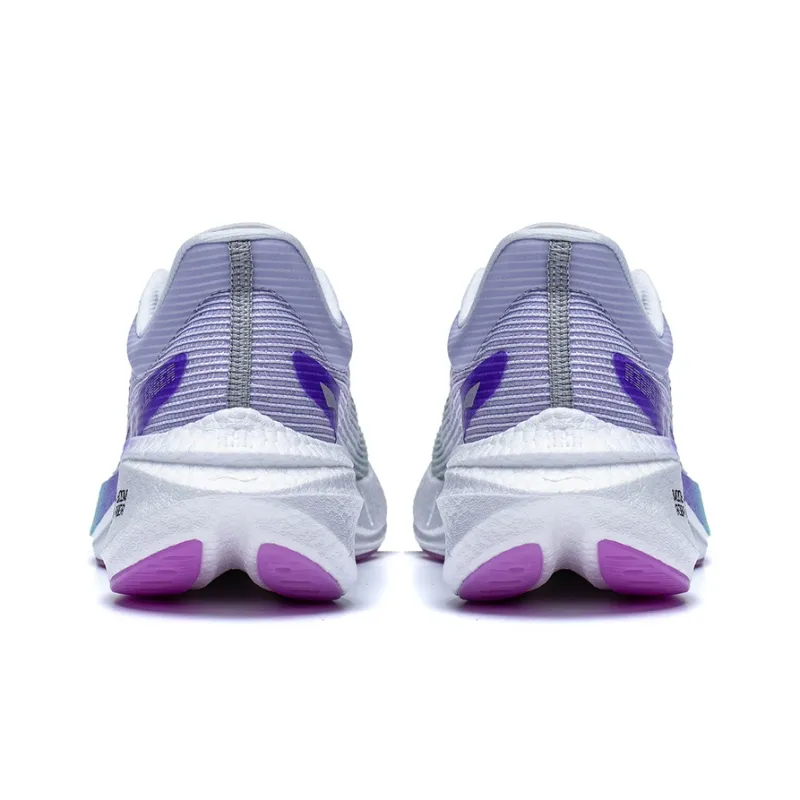 LiNing Feidian 3 Challenger Slip Resistant Breathable Support Rebound Low Top Casual Running Shoes Women's White-3