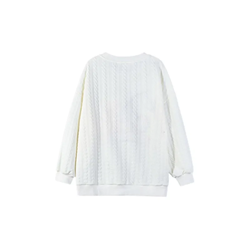 B.Duck Sweatshirts Women's Ecru-1