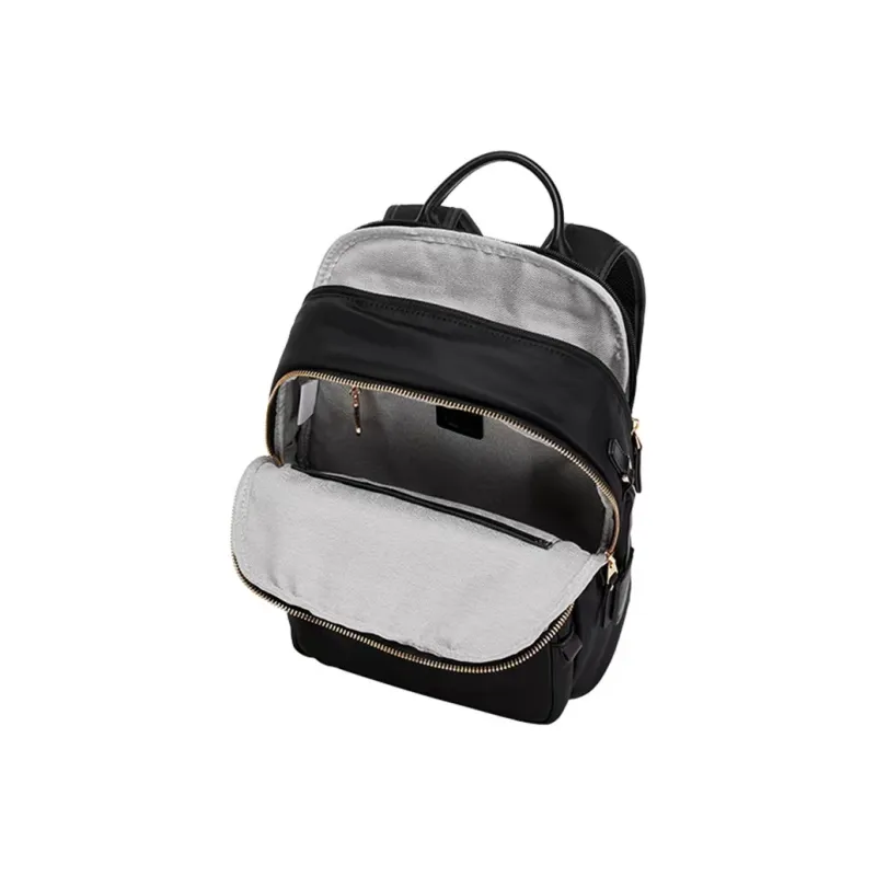 Hush Puppies Fabric Commute Backpack Medium Size Women's Black-5