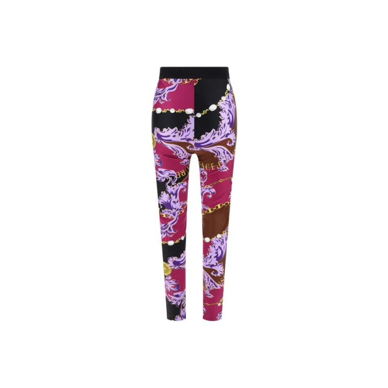 VERSACE JEANS COUTURE Logo print Leggings-1