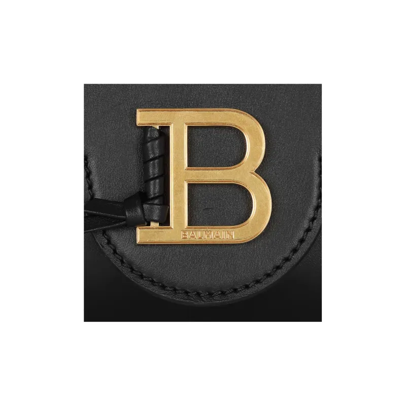 BALMAIN Bbuzz Logo plaque Mini Bag-4