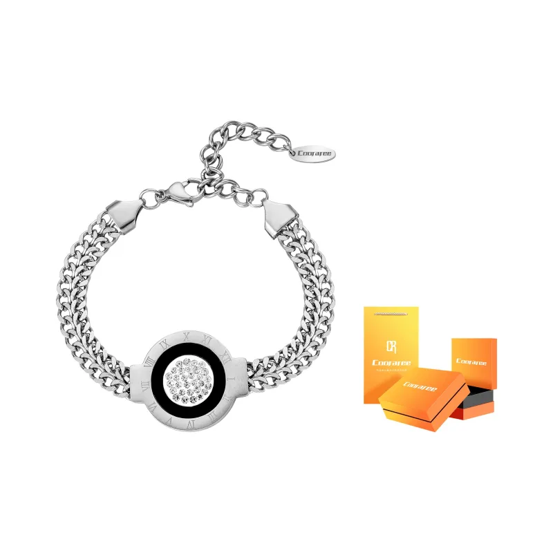 Cooraree Titanium Steel Bracelets Unisex-0