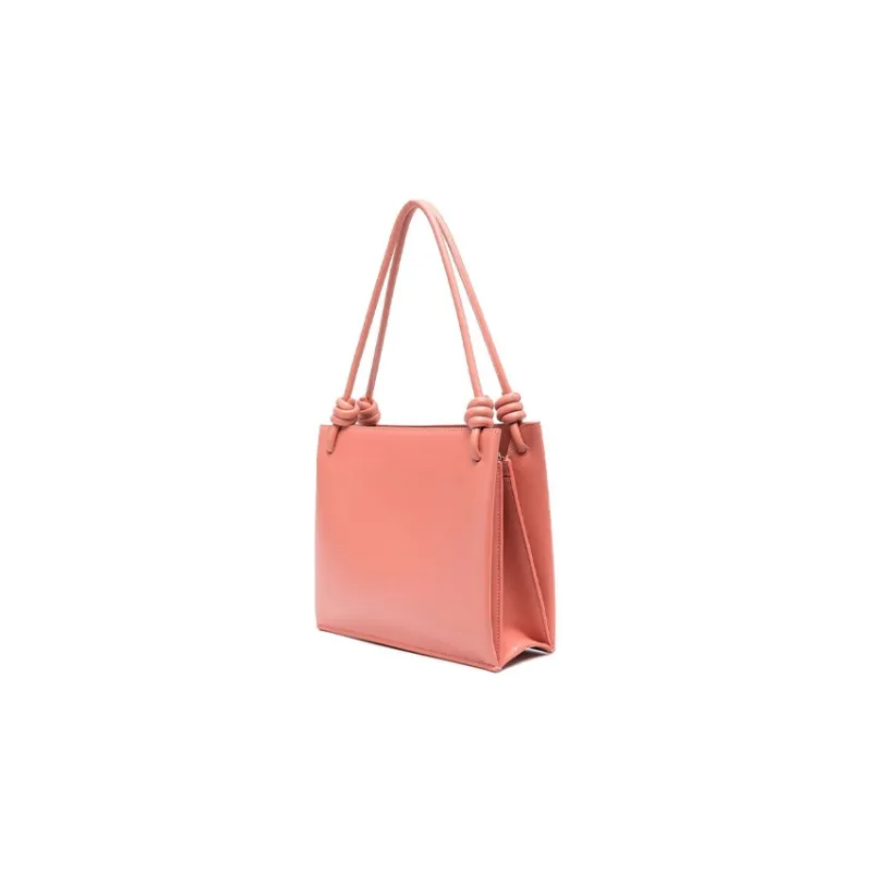 JIL SANDER Calfskin One Shoulder Handbag Women's Coral Pink-1