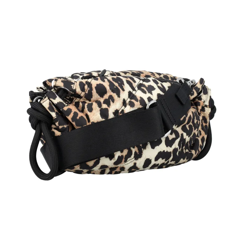 GANNI Recycled Polyester Shoulder Bag, Crossbody Bag Small Size Women's Multicolor-1