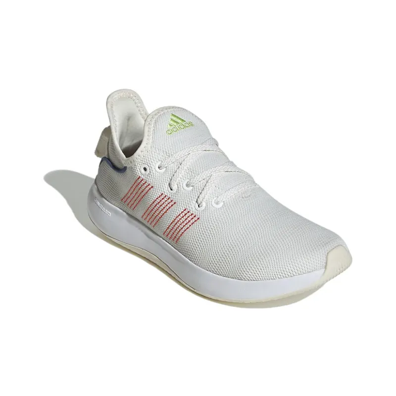 Adidas Cloudfoam Pure 'Off White Bright Red' Women's-2