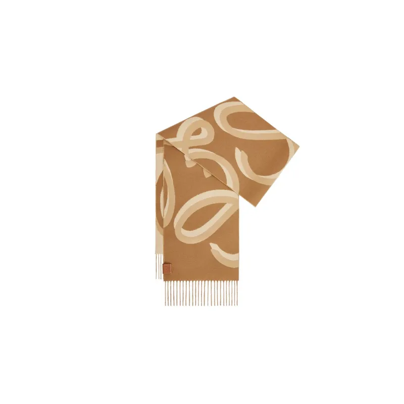 LOEWE Anagram Knit Scarves Women's-0