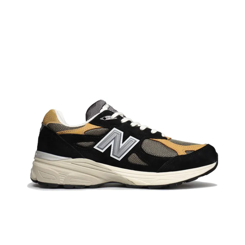 New Balance 990v3 Made In Usa 'Black Tan'-1