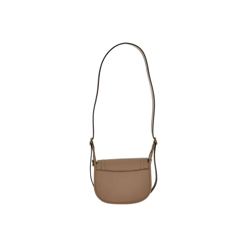 Mulberry Cow Leather Crossbody Bag Shoulder Bag Women's Nude-2