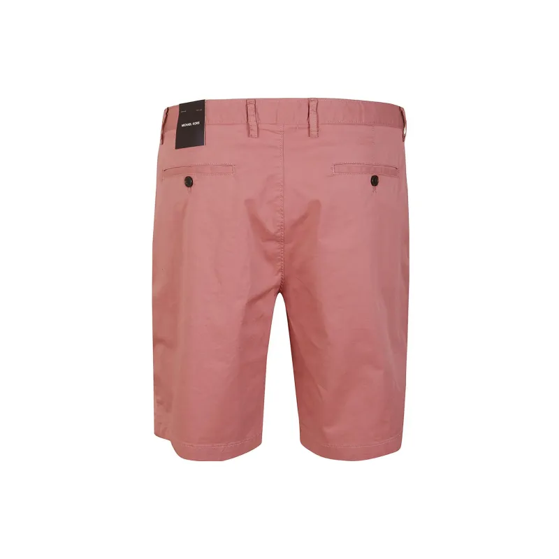 MICHAEL KORS Denim Shorts Men Pink-1