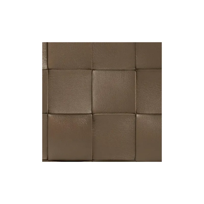 Bottega Veneta Calfskin Shoulder Bag Crossbody Bag Women's Brown-3