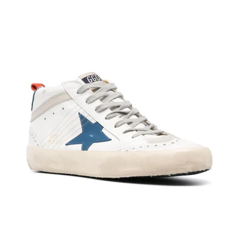 Golden Goose Mid-Star Panelled Sneakers-2