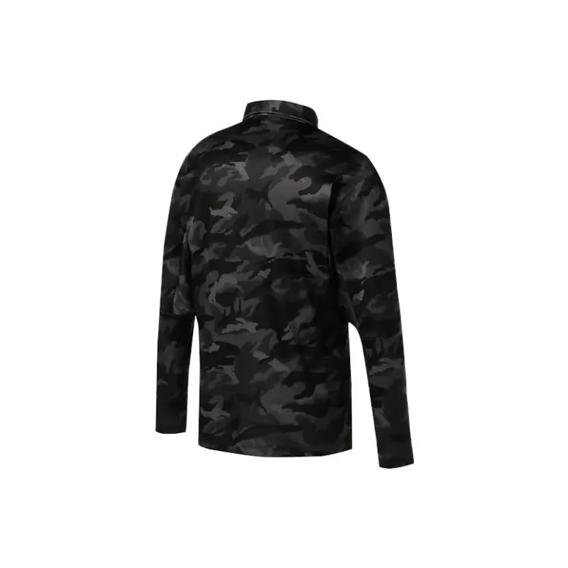 PUMA Golf AOP Polo Shirts Men Black-1
