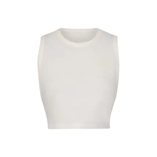 Skims Tank Tops Women's White