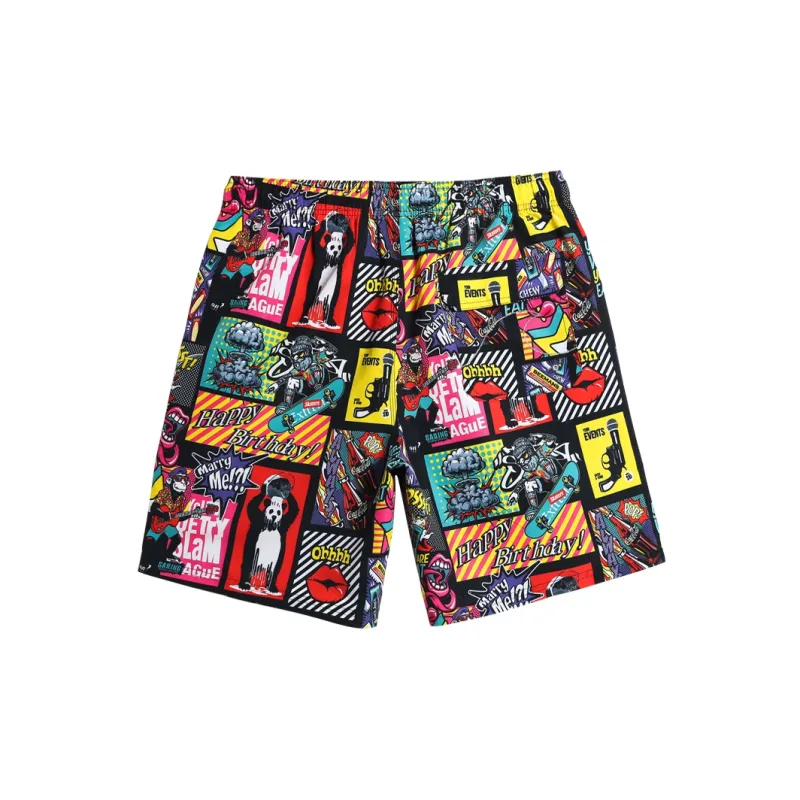GAILANG Beach Shorts Men's Multicolor-1