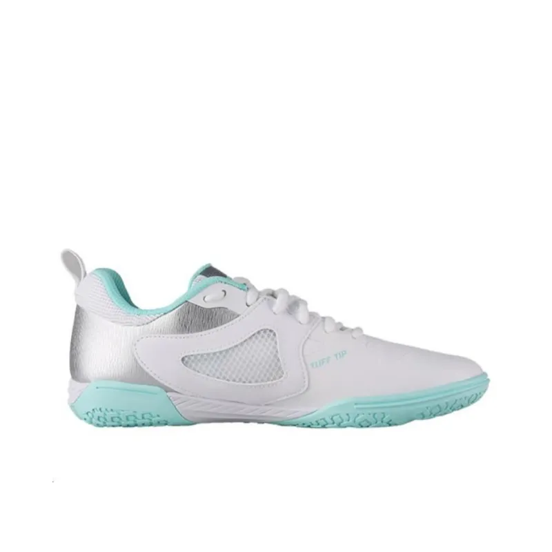 LiNing Cushioned Wear-Resistant Lightweight Low-Top Training Shoes Unisex White Silver-1