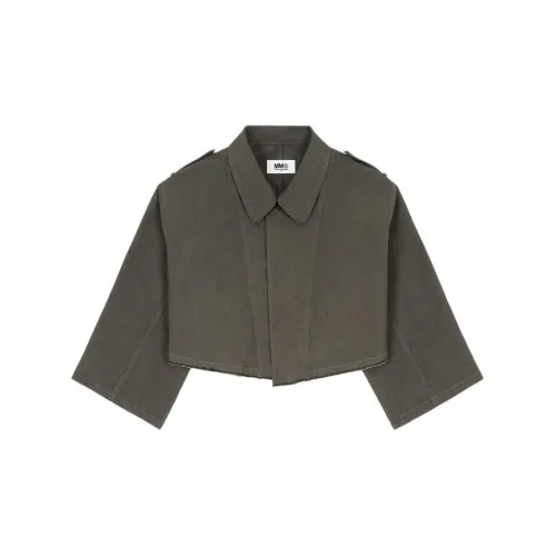 MM6 Maison Margiela Jackets Women's Dark Green