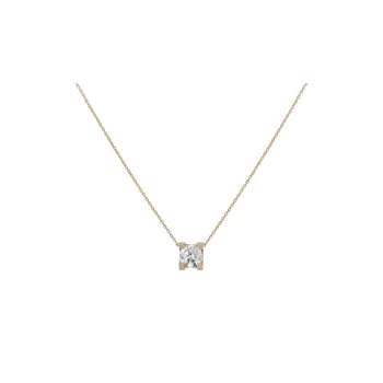 CARTIER K Gold Necklaces Women's Rose Gold