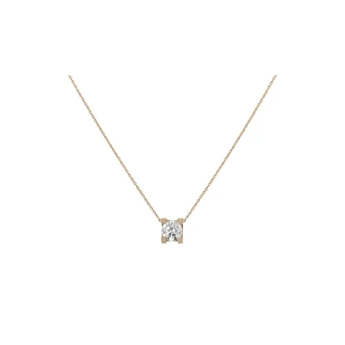 CARTIER K Gold Necklaces Women's Rose Gold