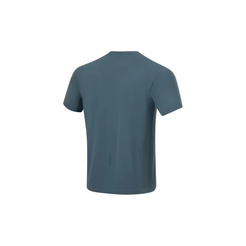 LINING Running Collection T Shirts Men Nightfall Cyan-1
