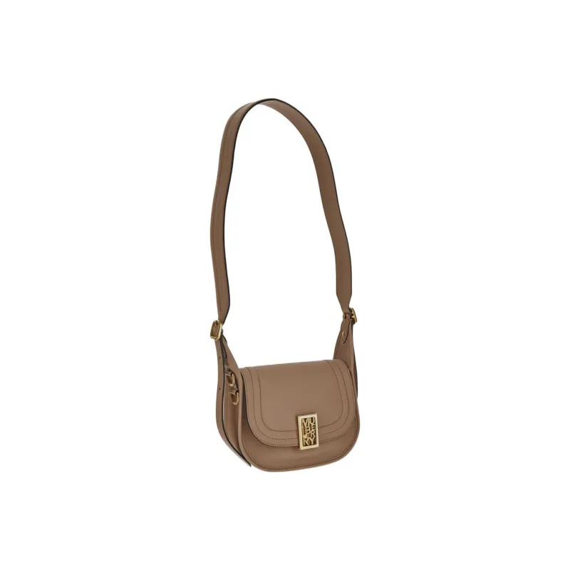 Mulberry Cow Leather Crossbody Bag Shoulder Bag Women's Nude-1