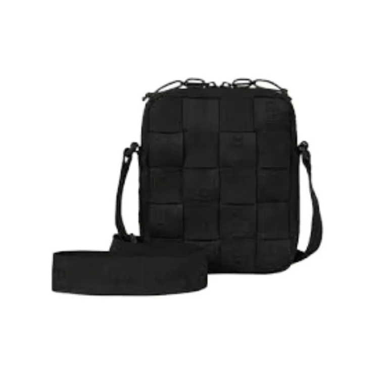 Supreme Fabric Crossbody Bag, Shoulder Bag Unisex Black-1