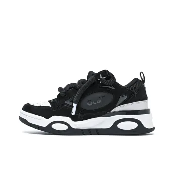 STA RETRO x Ocai Black Flag Low Top Skateboard Shoes Unisex Black