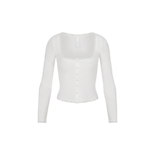 Skims Shirts Women's White