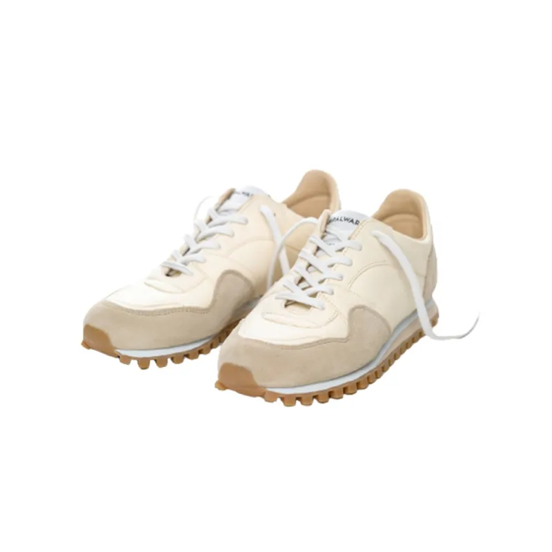 SPALWART Marathon Trail Low Slip Resistant Low Top Casual Shoes Unisex Beige Yellow-2