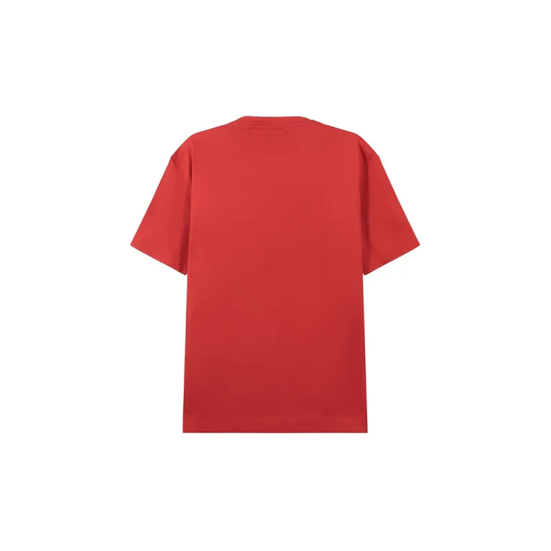 EMPORIO ARMANI T Shirts Men Rusty Red-1