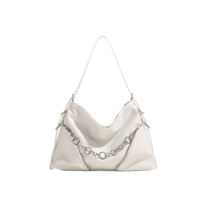 NOMK PU Shoulder Bag, Handbag, Crossbody Bag, Shoulder Bag Women's Champagne-0