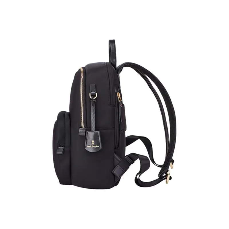 Hush Puppies Fabric Commute Backpack Medium Size Women's Black-2