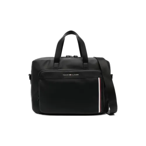 Tommy Hilfiger Leather Laptop Bag