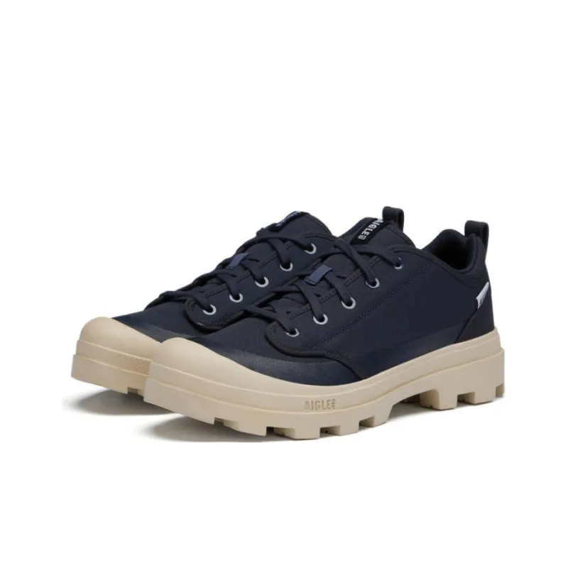 AIGLE Tenere Hike Low Slip-Resistant Low-Top Casual Shoes Unisex Marine Blue-2