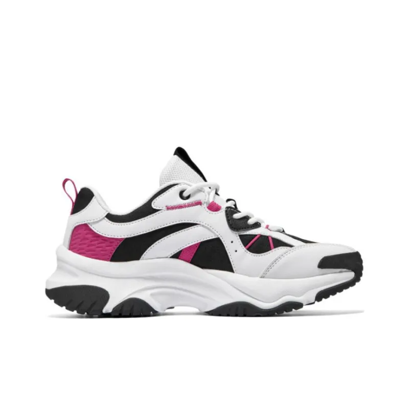 Skechers Moonhiker 'White Black Pink' Women's-1