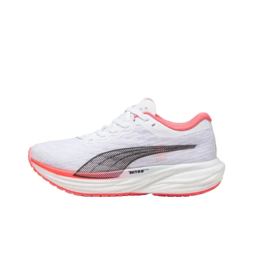 Puma Deviate Nitro 2 White Fire Orchid Women's