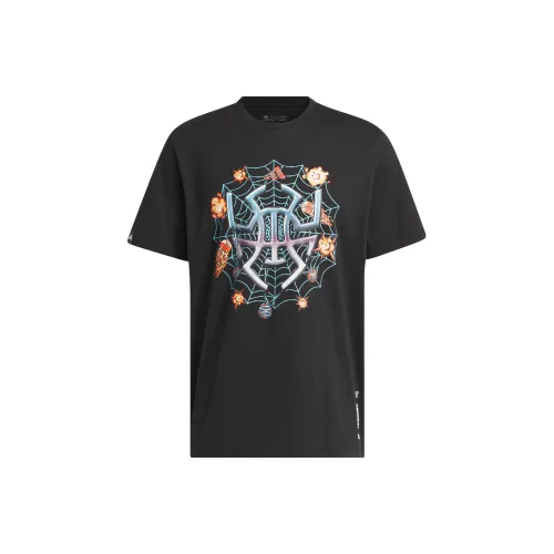 Adidas Donovan Mitchell T-Shirts Men Black