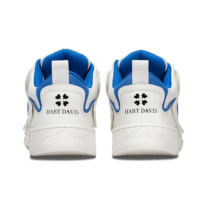 HART DAVIS Rebel I Series Slip Resistant Height Increasing Low Top Stylish Skateboarding Shoes Unisex Blue-3