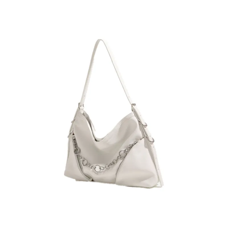 NOMK PU Shoulder Bag, Handbag, Crossbody Bag, Shoulder Bag Women's Champagne-1