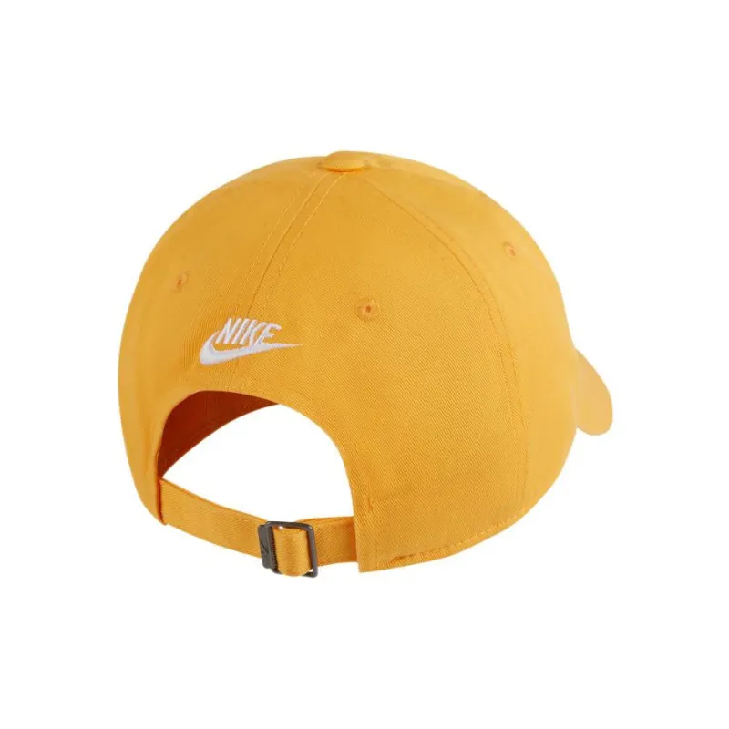 Nike Cotton Baseball Caps Unisex Yellow-1