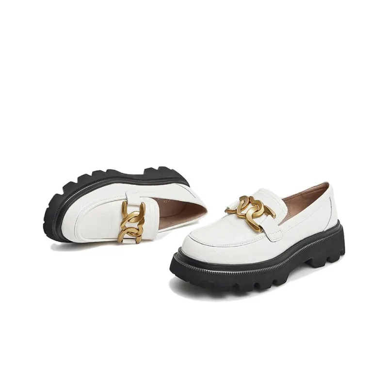 TATA Loafers Women's Black/Beige-10