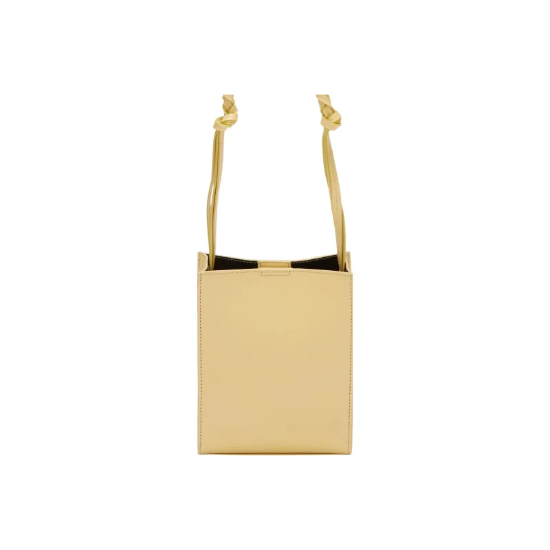 JIL SANDER Tangle Logo Debossed Small Shoulder Bag-0