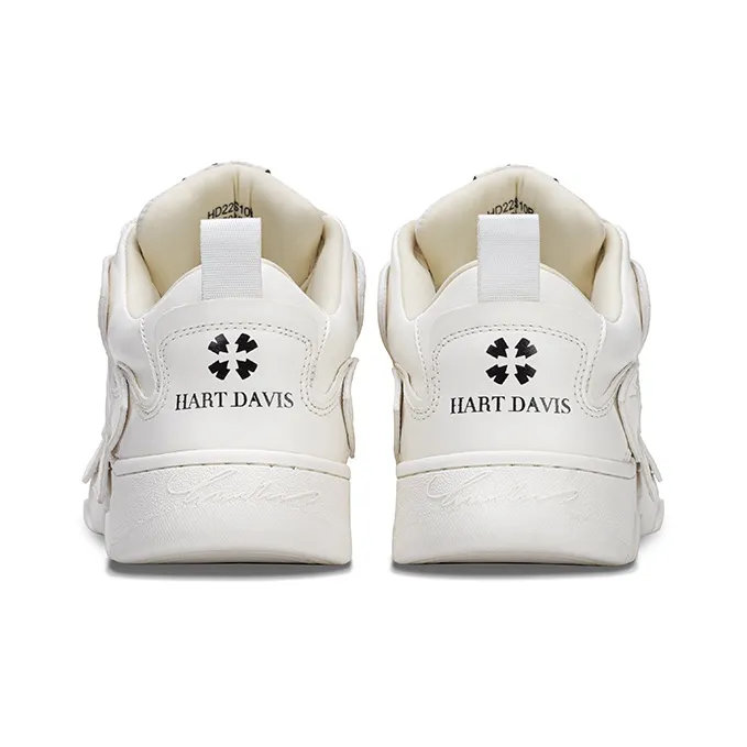 HART DAVIS Rebel I Series Couple Skateboard Shoes Unisex Ecru-4