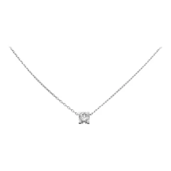 CARTIER C De Cartier Collection 18K White Gold Necklaces Unisex