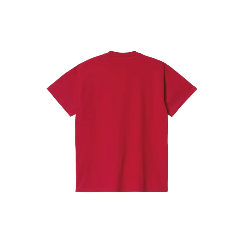Carhartt WIP T-Shirts Men Red-1