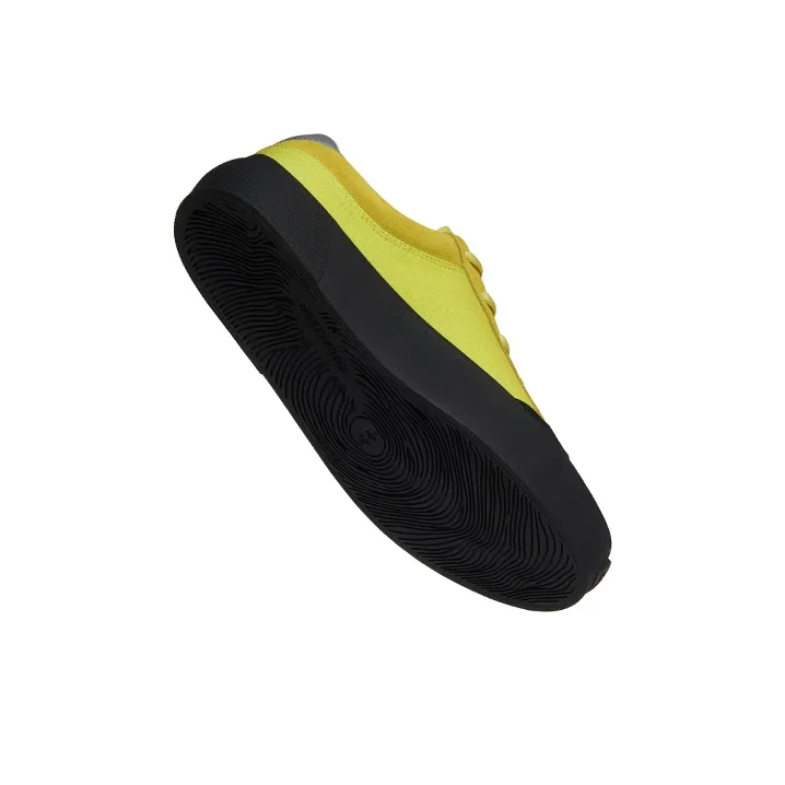EQLZ EQUALIZER Fault 23 Lo Low Top Skateboard Shoes Unisex Ocean Yellow-1