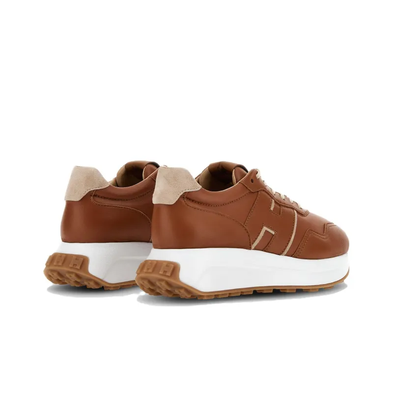 HOGAN Leather Lace-up Sneakers-3