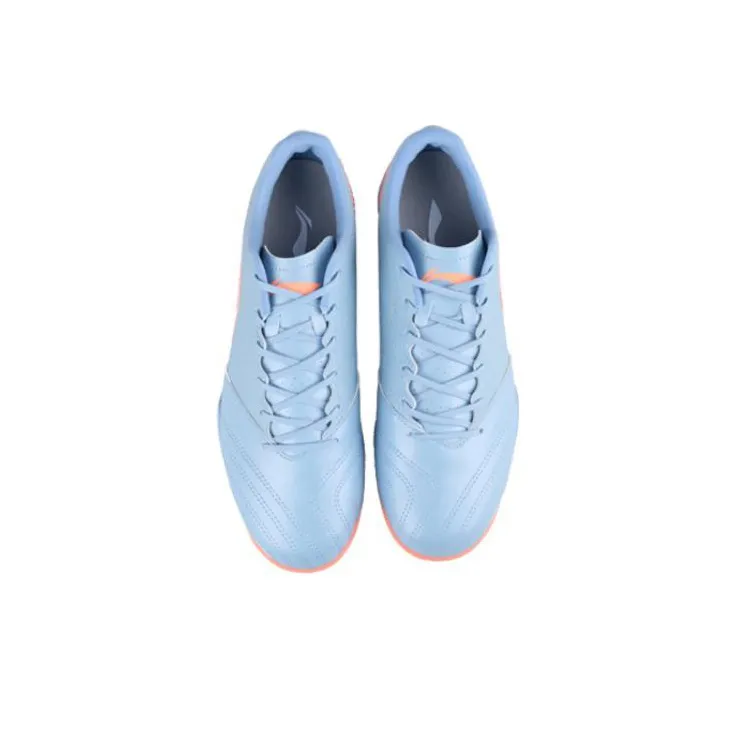 LiNing Durable Breathable Soccer Shoes Men's New Aurora Blue-2