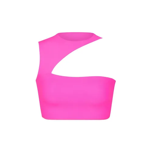 Skims T-Shirts Women's Neon Pink