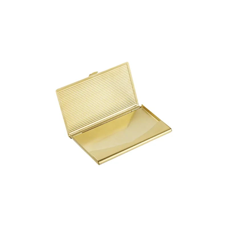 CARTIER Metal Card Holder Unisex Gold-2