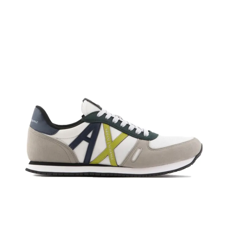 ARMANI EXCHANGE Low Top Casual Shoes Men's Gray-1